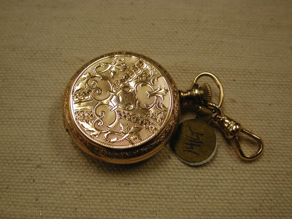 How To Open A Waltham Pocket Watch